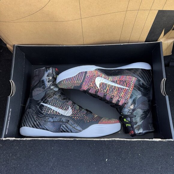 Nike Kobe 9 Elite High Protro Masterpiece FZ7335-001 Men Size 7, Womens 8.5